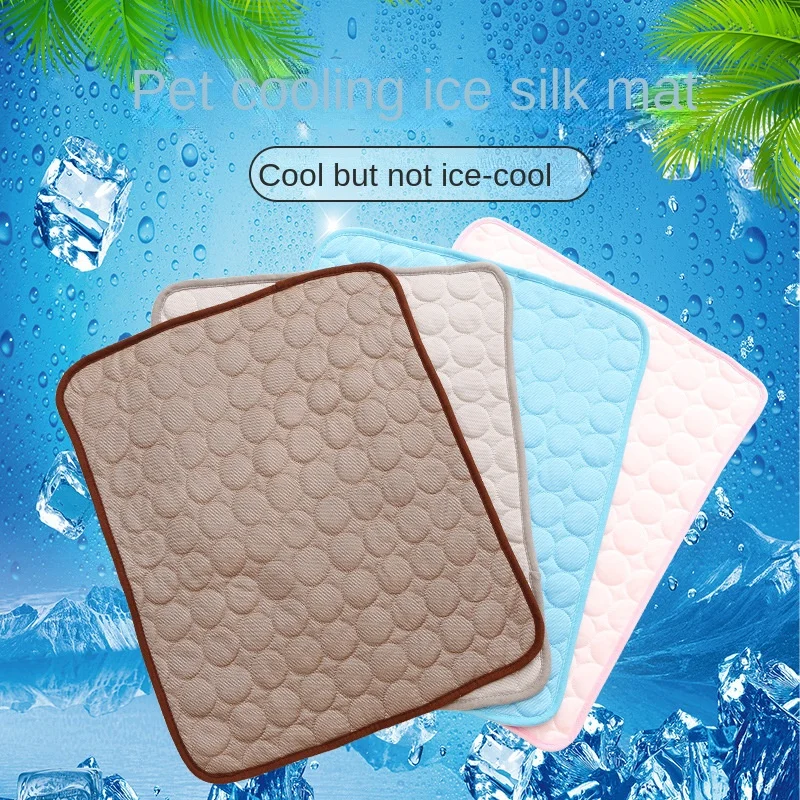 

Summer Cooling Silk Dog Scratch- Bite-Resistant Pet Cool Pad