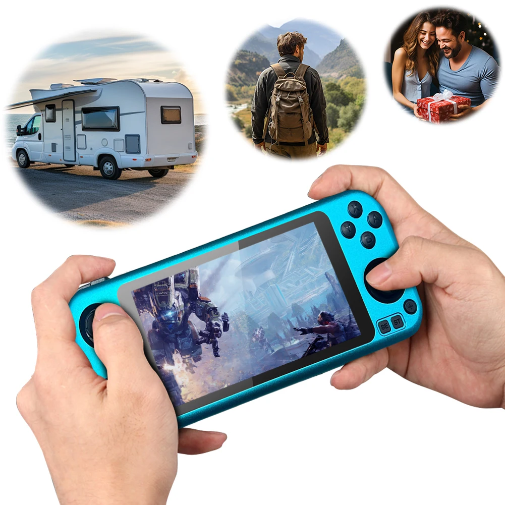 

Портативная игровая консоль CB408 в стиле ретро, Linux, 4,7-дюймовый IPS-экран, карманная игровая приставка с открытым исходным кодом для детей и взрослых