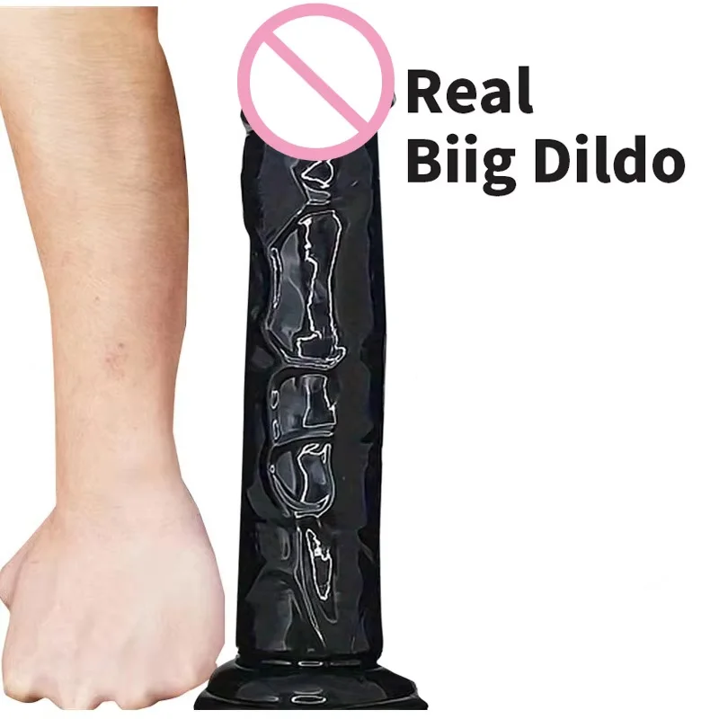 G Spot Anal Plug Jelly Dildo Penis Realistic Soft Jelly Suction Cup Adult Sex Toy for Women and Men Vaginal and Anal Masturbator - Image 5