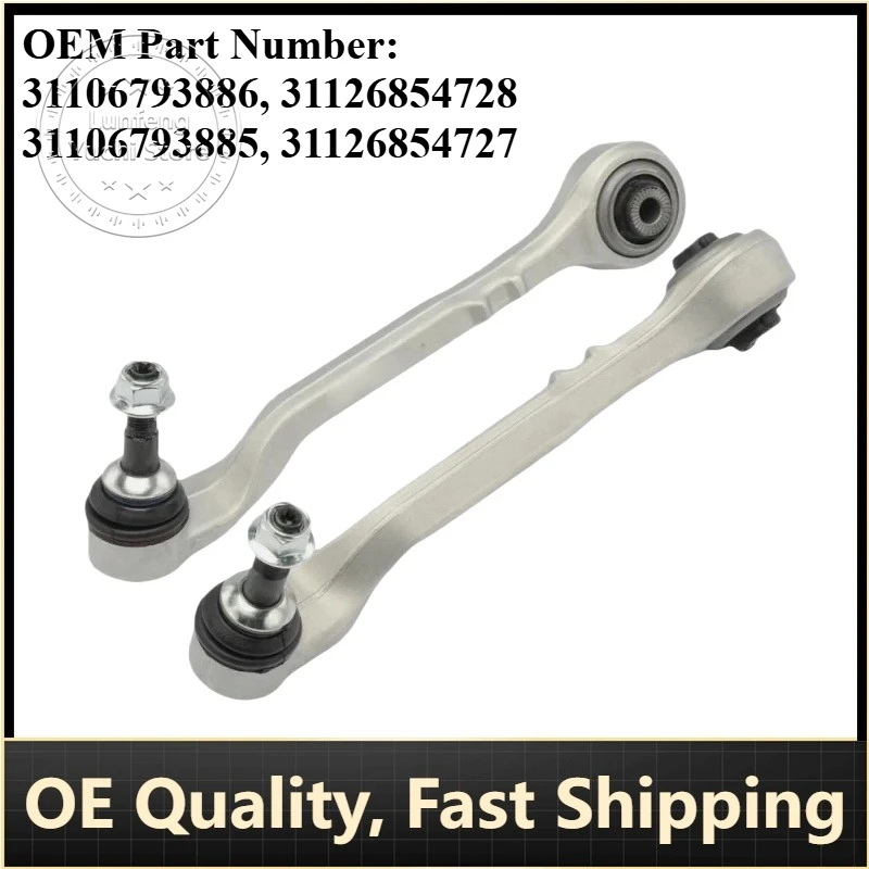 P/N: 31126854727, 31126854728 - Front Control Arm for BMW 1 (F20 F21) 2 (F22 F87 F23) 3 (F30 F80 F34 F31) 4 (F32 F82 F33 F83)
