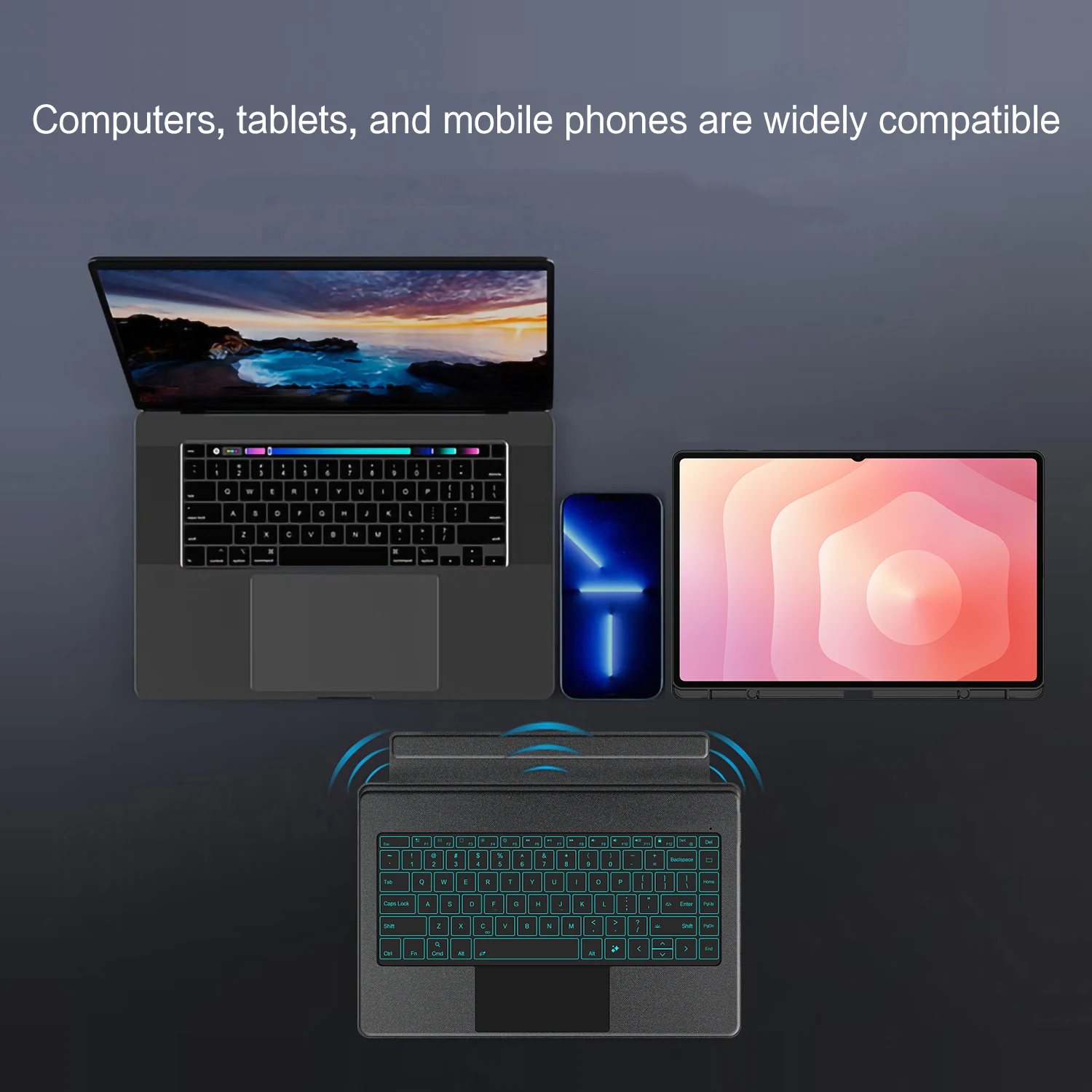 لوحة مفاتيح لوحة اللمس لهاتف سامسونج جالاكسي تاب S11 الترا 14.6 "حافظة تبويب S11 الترا 2025 SM-X930 X936B غطاء لوحة المفاتيح السحرية القابلة للفصل #5