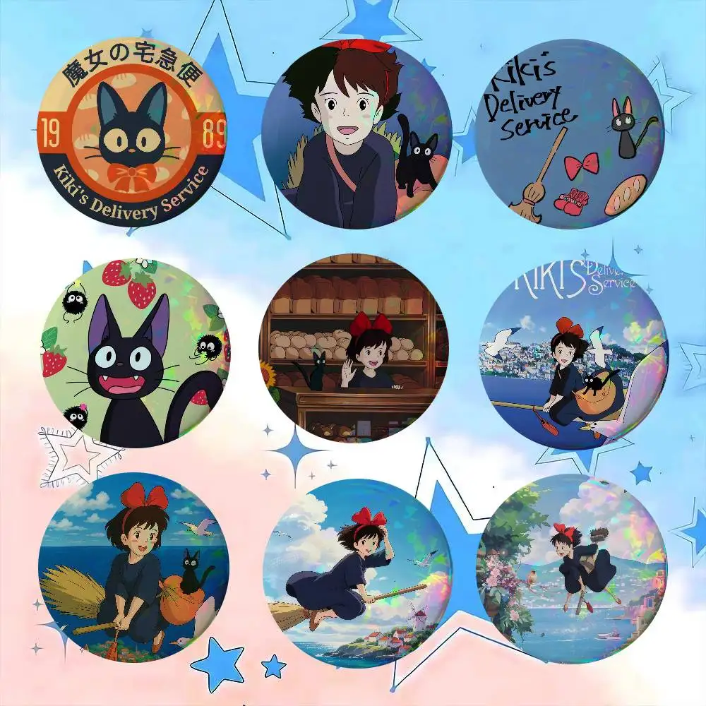 ANIME icon Anime Button Pin Handmade Brooch For Clothes Cartoon Badge Backpack Decoration Jewelry Accessories K--ikiS Deliverys