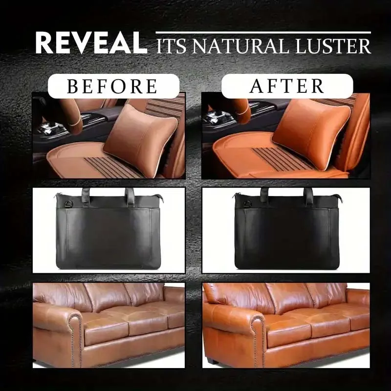 IFUBO Leather Sheep Oil, Long-Lasting Conditioner for Shoes, Bags, Sofas and Car Seats, Restores and Protects All Leather Goods