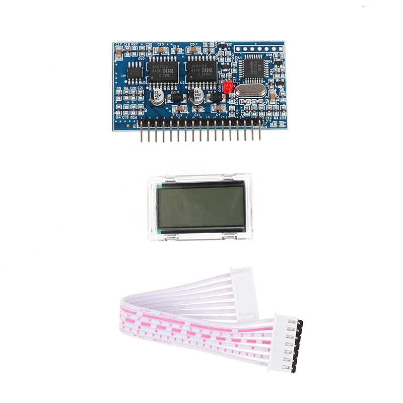 Brand New Pure Sine Wave Generator Inverter Boost Driver Board EGS002 + IR2110 LCD Module