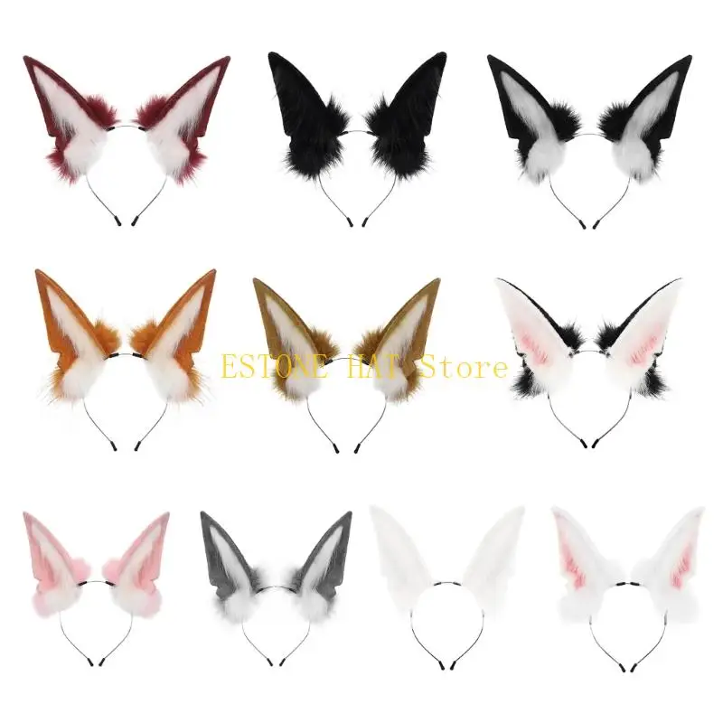 49mf-ソフト耳カチューシャ動物耳かぶと-30-センチメートルアニメ愛-ペット愛