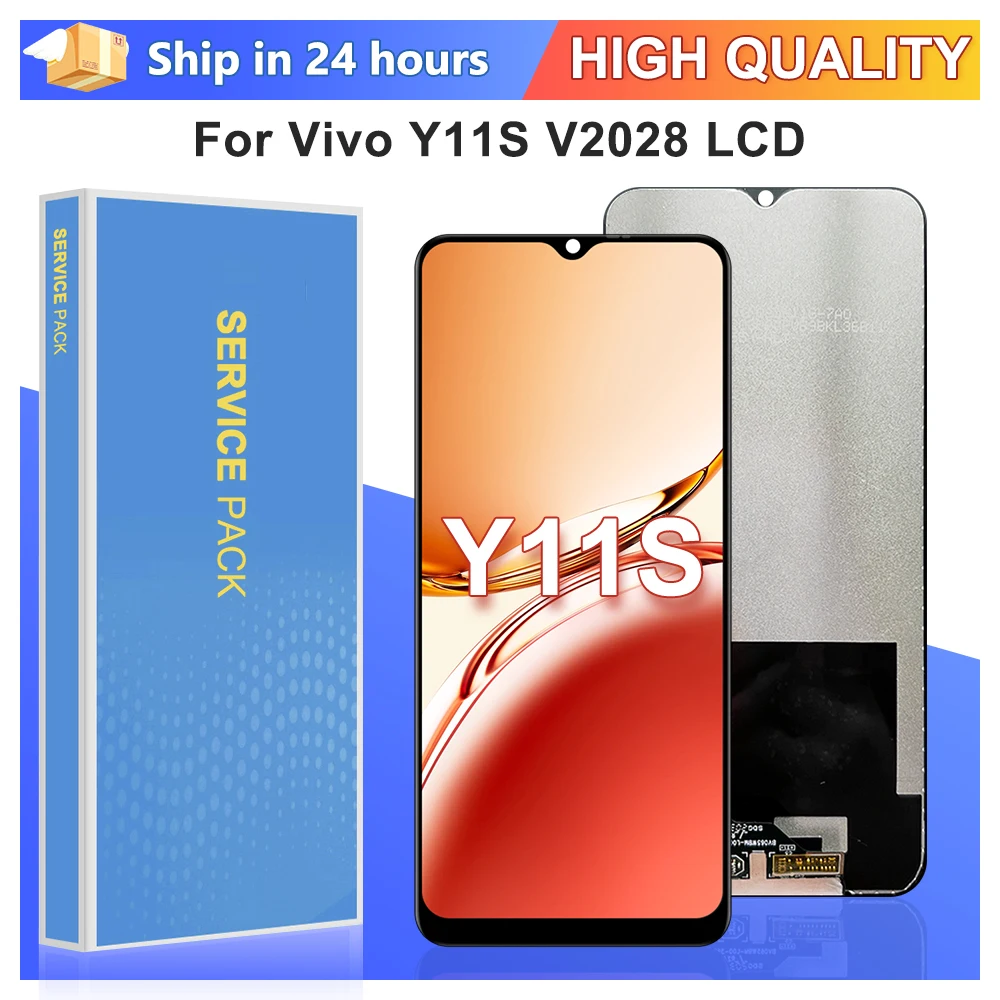 Y11s  For VIVO Y11S V2028 LCD Display With Frame Display Touch Screen Digitizer Assembly Replacement 100% Tested