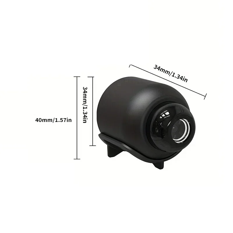 Imagem -03 - Nova x5 Mini Câmera 1080p Visão Noturna Clara Leve Portátil Premium Cams Detecção de Movimento Câmera de Vigilância sem Fio