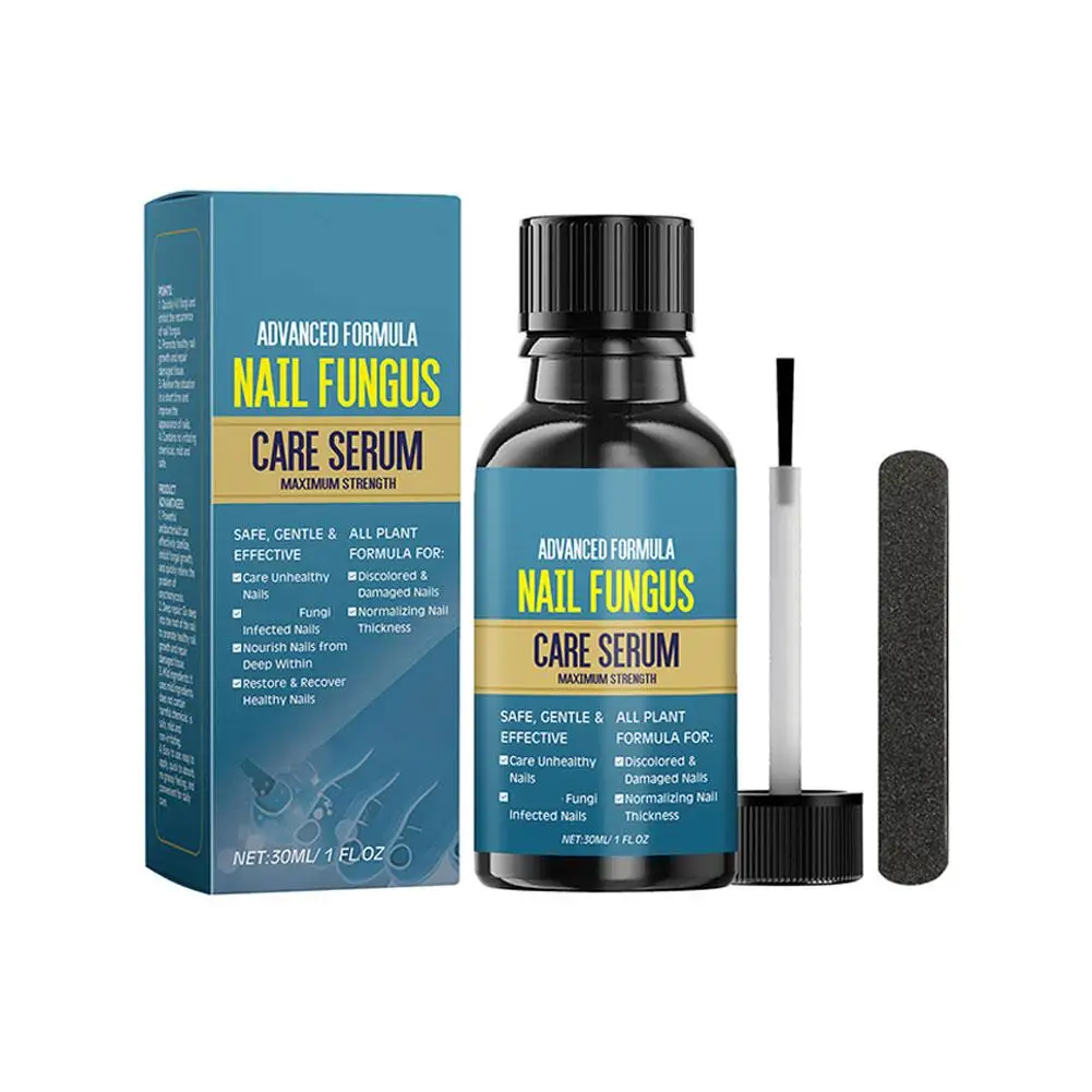 Nail Fungus Tratamento Soro, Foot Repair Líquido, Toe Infection Gel, Paroníquia Remoção, Anti Onychomycosis Fun, Anti 30ml, V0U1