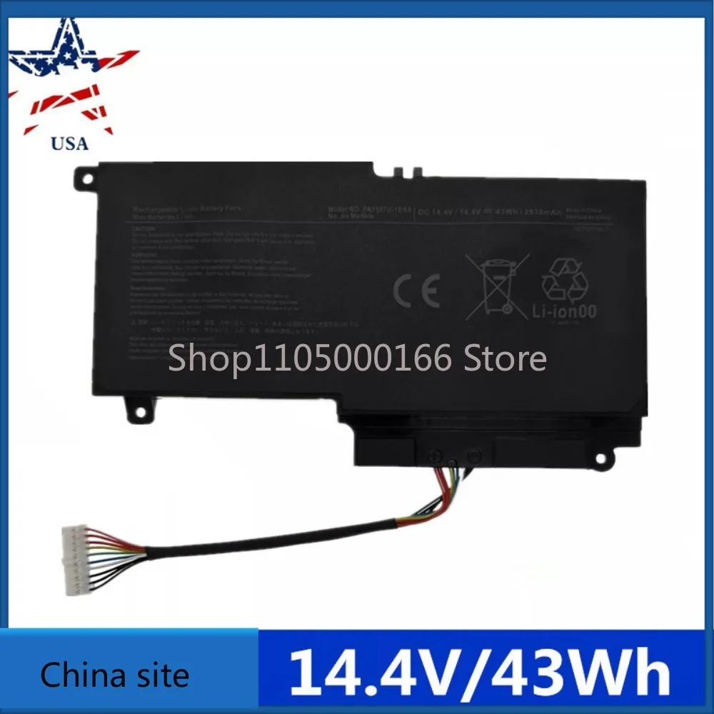 Laptop Battery For Toshiba Satellite P55t-A5116 S55-A5295 S55t-A5277 S55t-A5188 Laptop Batteries