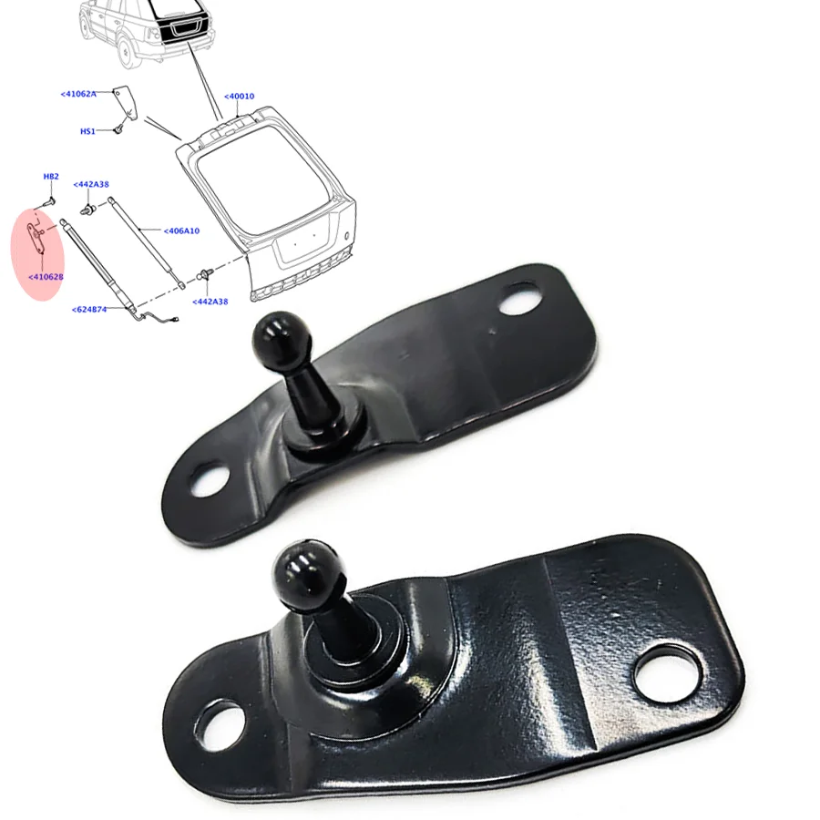 Wooeight 1Pc Left/ Right Tailgate Power Strut Bracket Trunk Screw For Land Rover Range Rover Sport 2010-2013 LR095809 LR095810