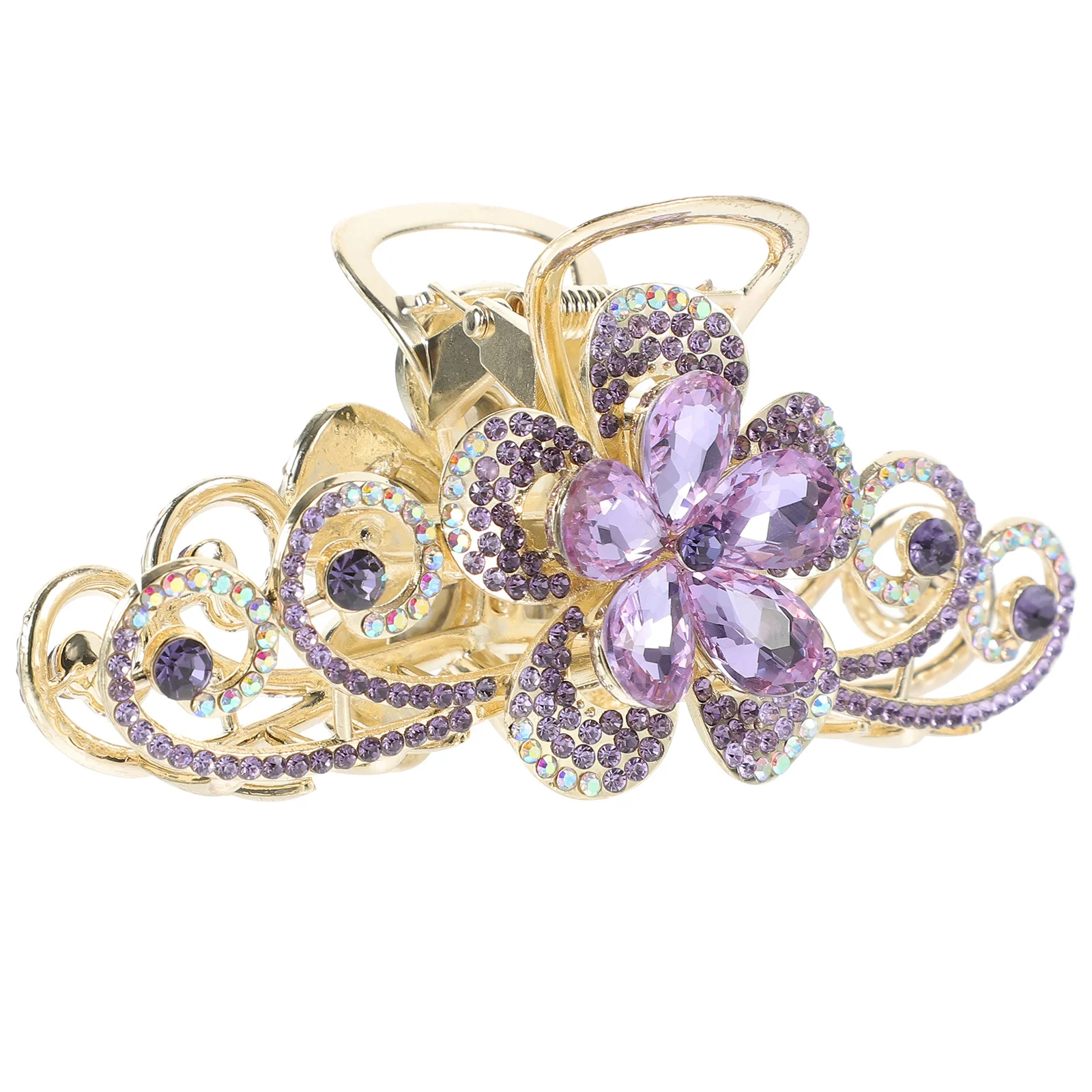 

Large Jaw Clip Rhinestone Hair Claw Clip Decorative Hair Accessory for Women Girls Secure Hold Cute Jaw Clips Claw Clips