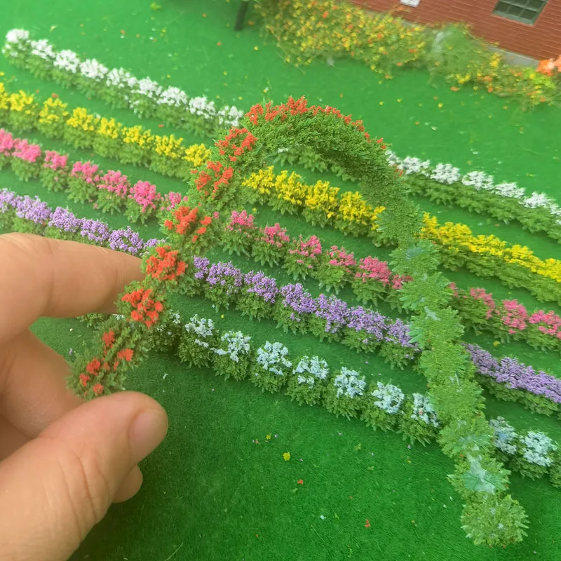 1/6Pcs Static Grass Tufts Model Railway Wargame Scenery Railroad Modelling Diorama Miniature Building Sand Table Model