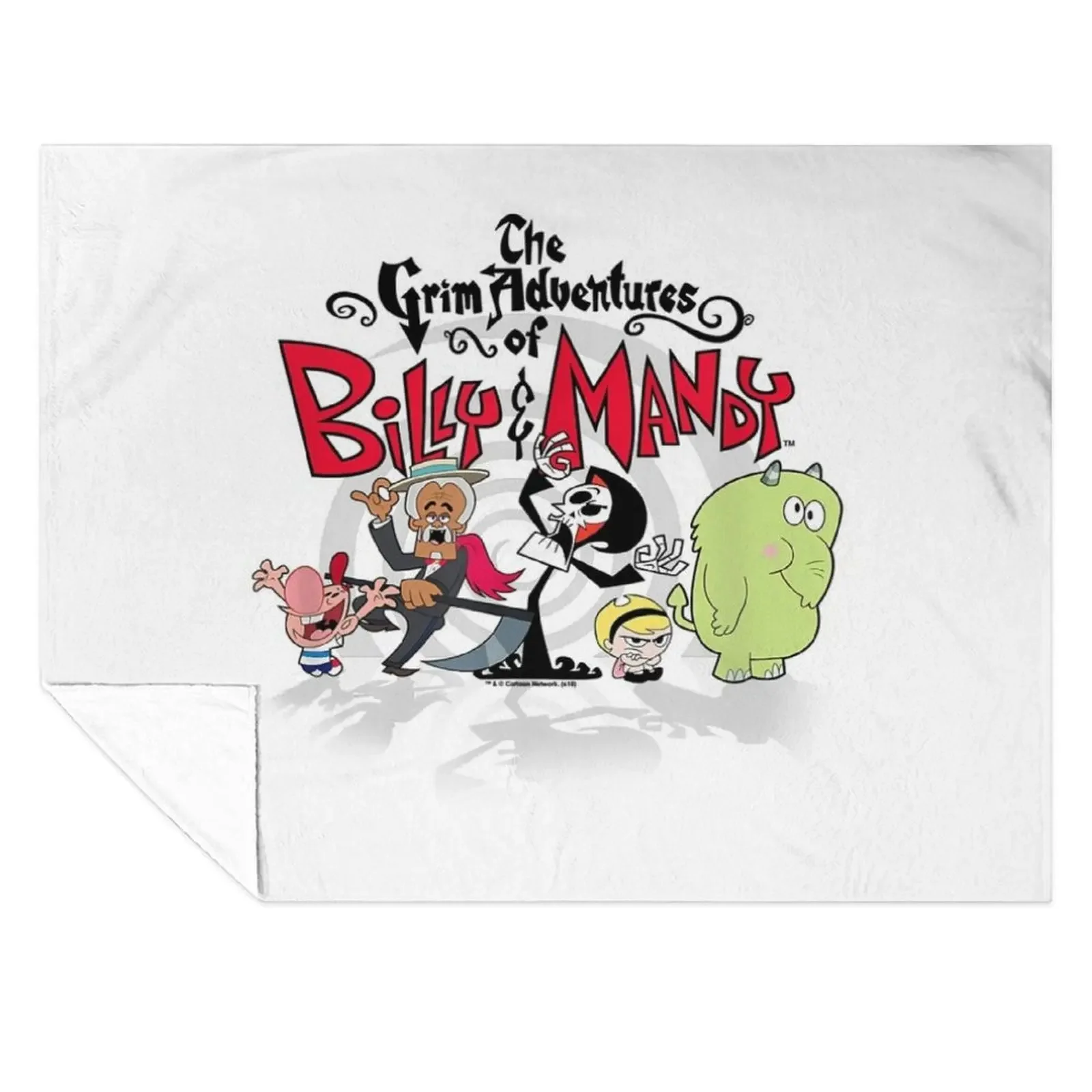 

The Grim Adventures Of Billy & Mandy Group Shot T Throw Blanket Personalized Gift Flannels Soft Plush Plaid Large Blankets