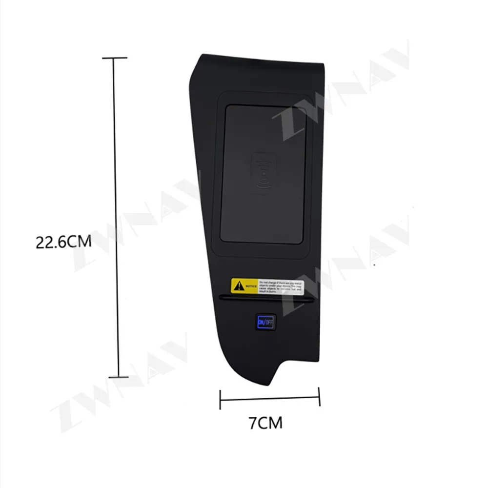 For Noah/Little/Alpha/Voxy90 2020-2024 Models Embedded Inserted Center Console wireless Charging Pad Car Smart Upgrade Module