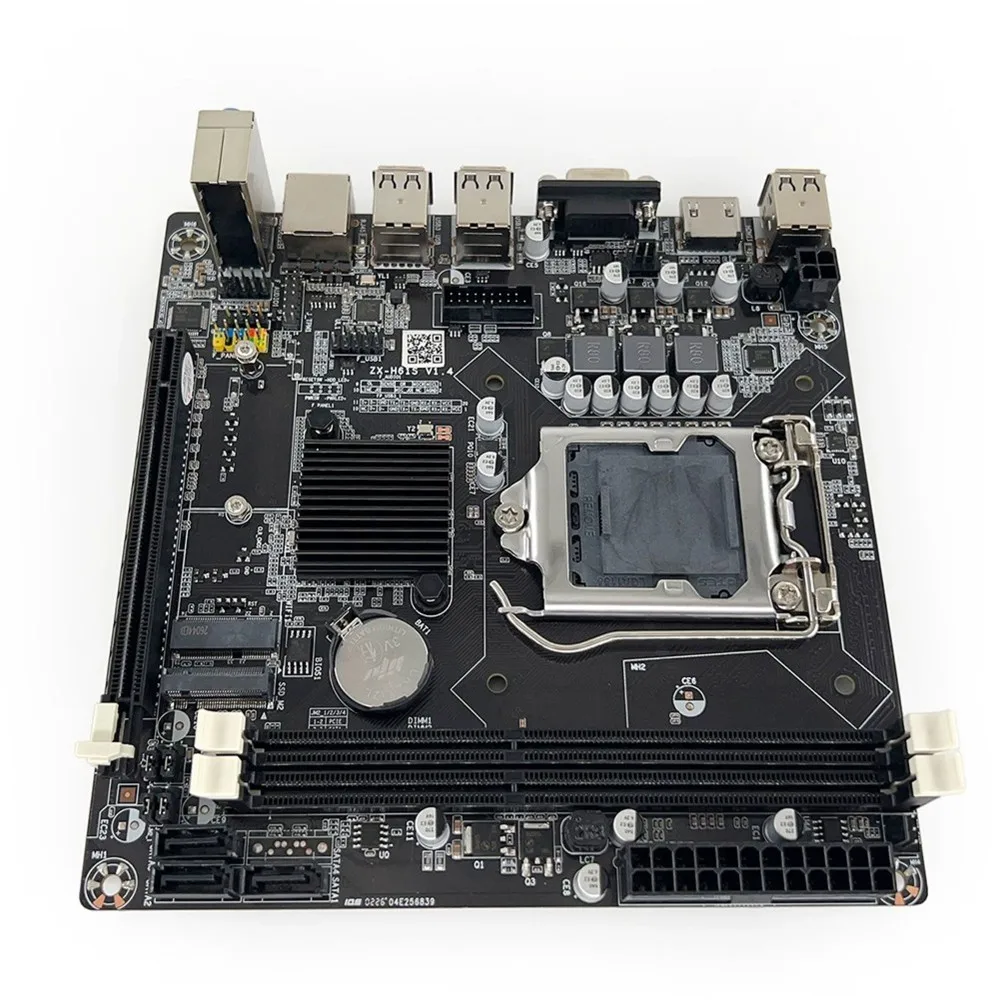 【POPULAR PICK】-H61S 1155 Pin DDR3 Motherboard Laptop Main Board DNF Studio Supports M.2 I3 I5 CPU H61 17x17