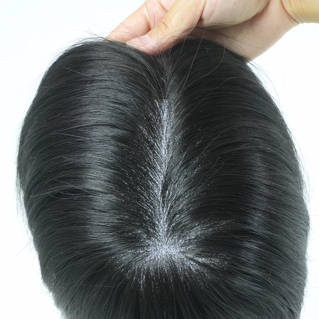 Hollywood Base Lace Front Human Hair Men Toupee 100% Natural Human Hair Toupee Male Hair