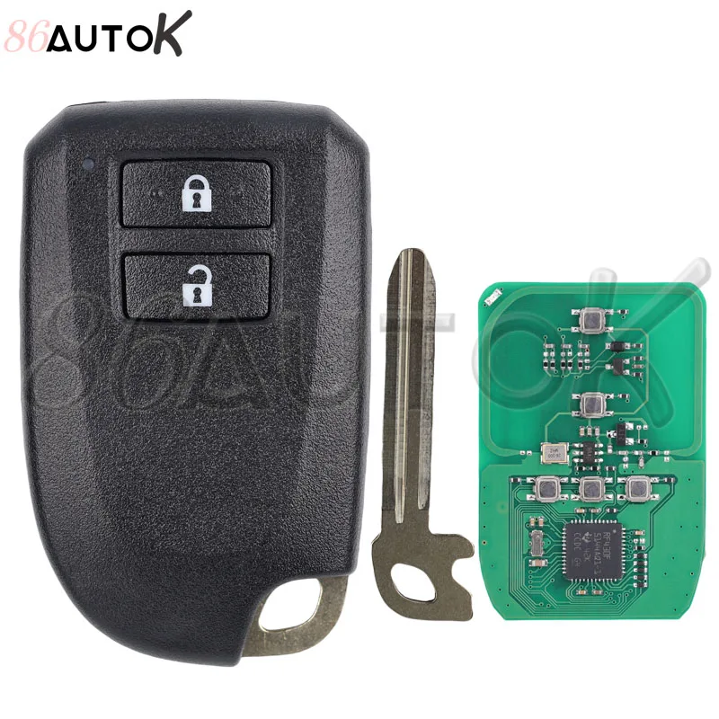 Car Remote Key For Toyota YARIS L VIOS 0010 0011 0182 312/314 433/434mhz 8A Chip P4 39 FCC BS1EW BS2ET Car Key 2buttons