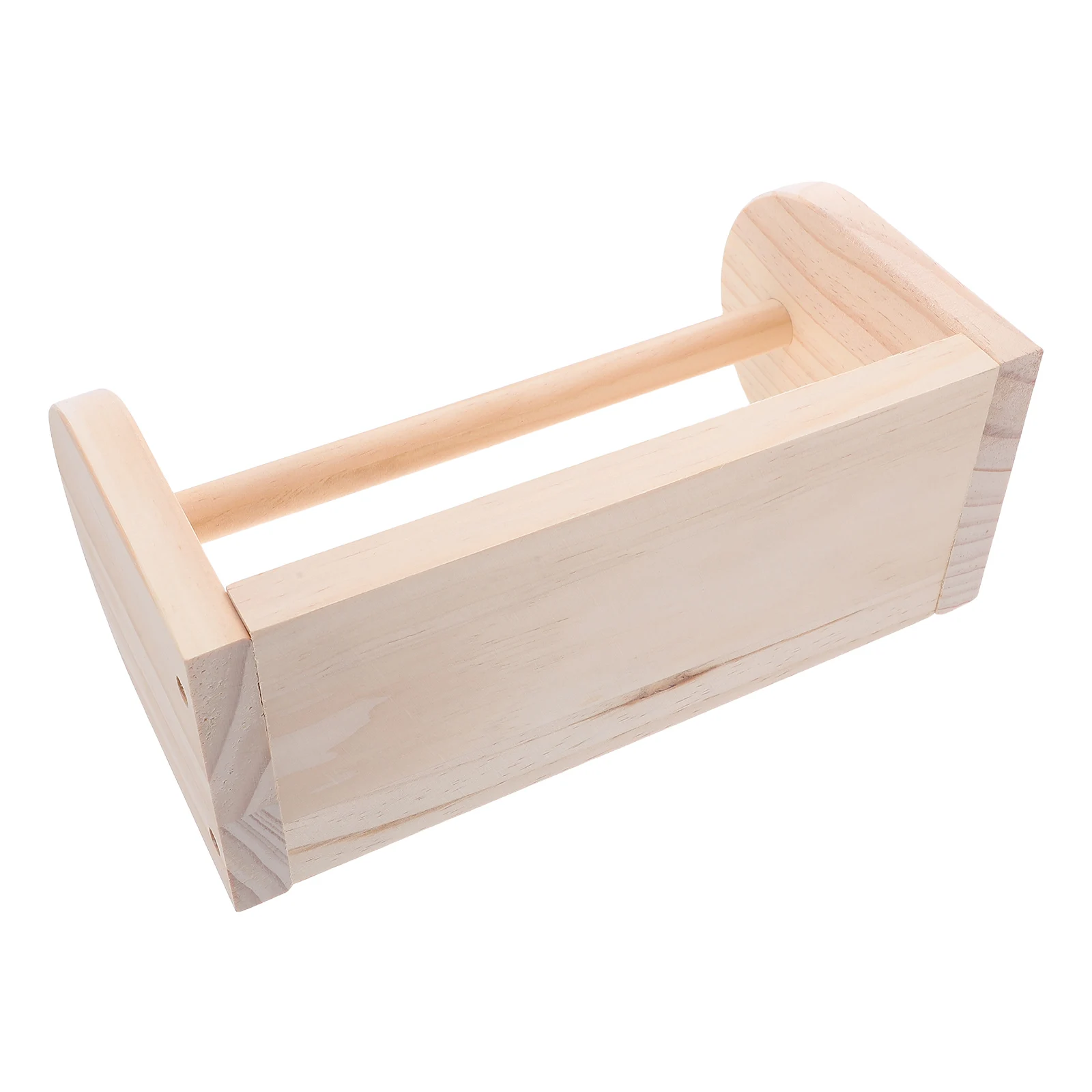 

Wooden Tape Holder Tape Dispenser Desk Organizer Decorative Adhesive Roll Stand for Masking Packing Craft Gift Wrapping Home