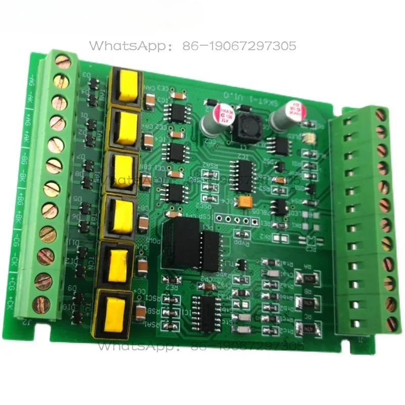 open-loop-three-phase-thyristor-phase-shift-trigger-control-board-driver-voltage-regulating-circuit