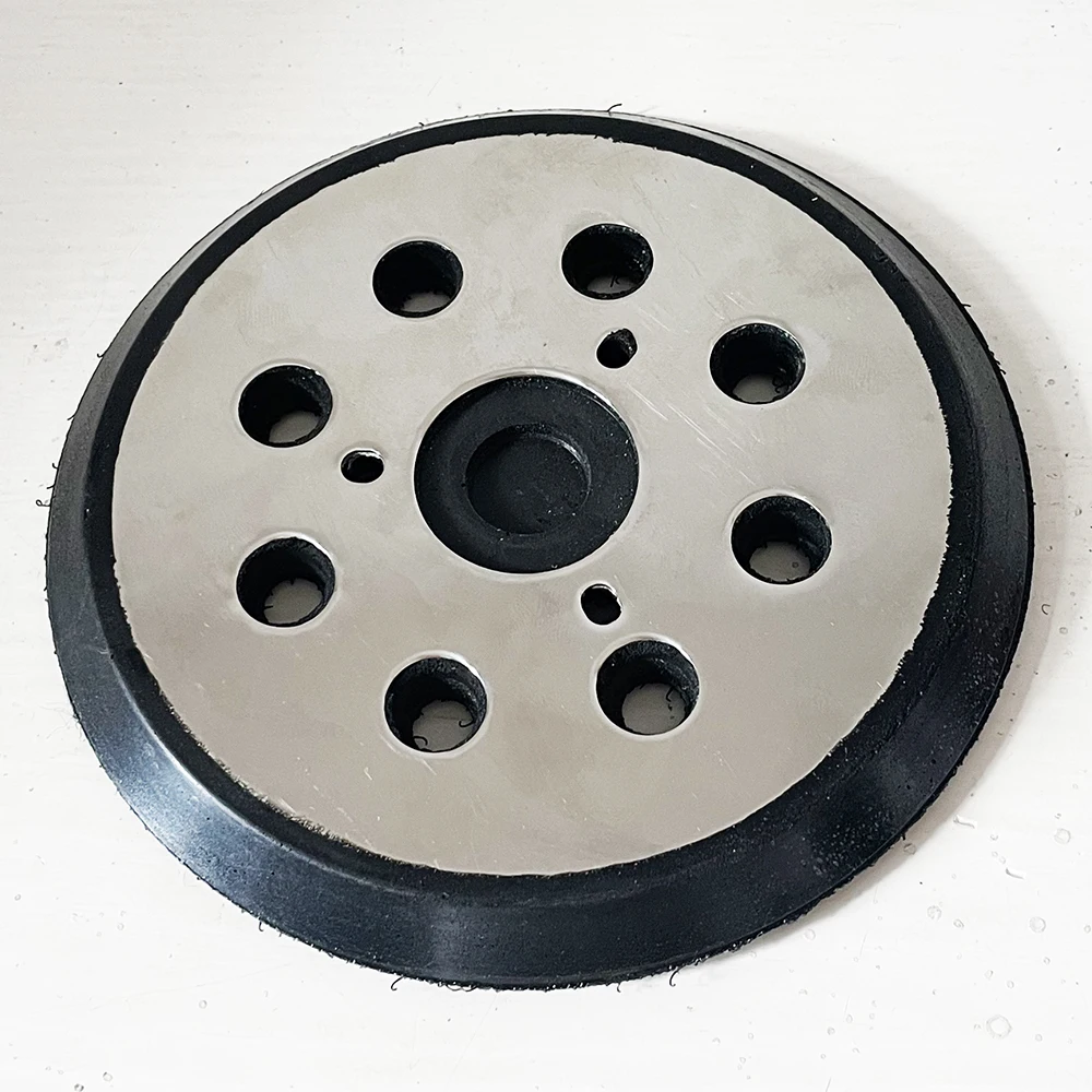 

5 Inch 125mm Sander Pad 8-Holes 3/4 Nails Backing Sanding Disc Pad Hook Loop Sanding Pads for Electric Orbital Sander Polishing