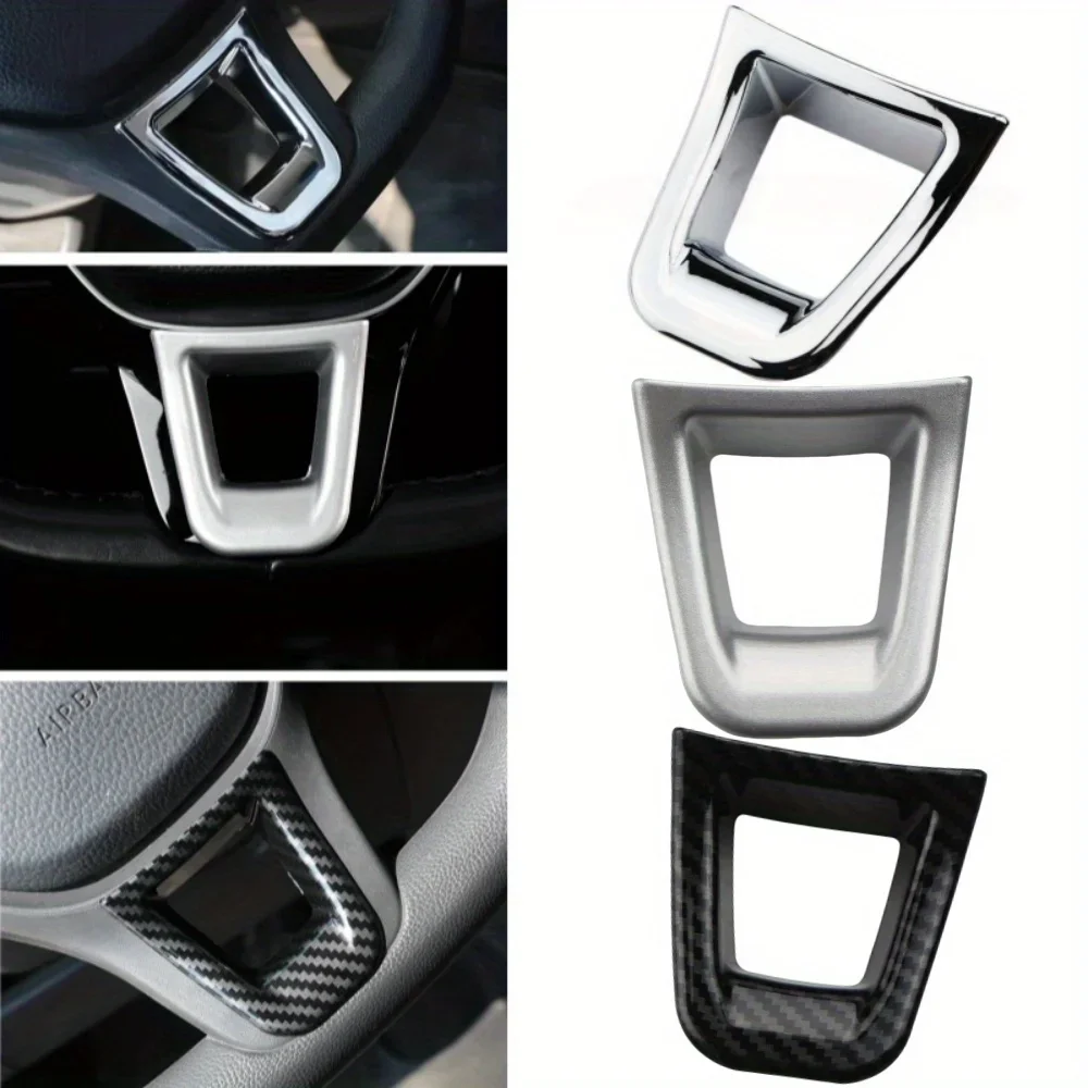 ل Volkswagen VW Passat B8 Tiguan Golf 7 MK7 7.5 2013-2019 ABS عجلة توجيه سيارة زخارف اللوحات غطاء الكسوة ملصق Acc. #1