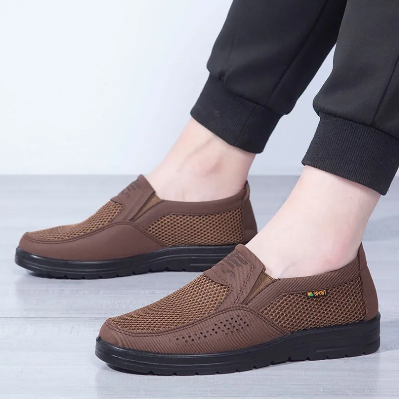 2023 Summer Hot sale Sneakers Men Fashion Casual Walking Shoes  Breathable Mens Loafers Zapatillas Hombre men casual shoes