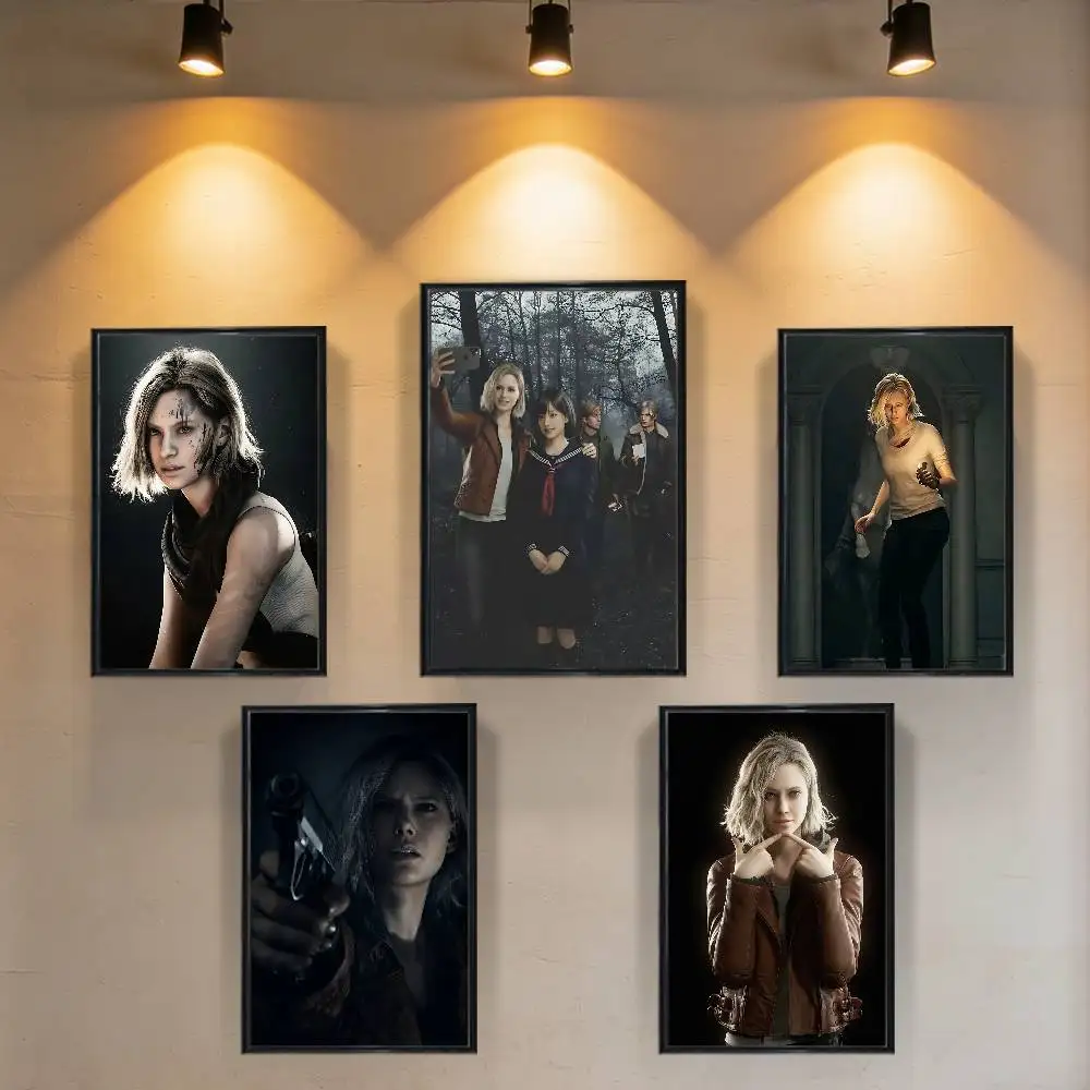 

G-Grace Ashcroft R-Resident Evil Poster HD Art Wall Waterproof Home Living Room Bedroom Bar Aesthetic Decoration