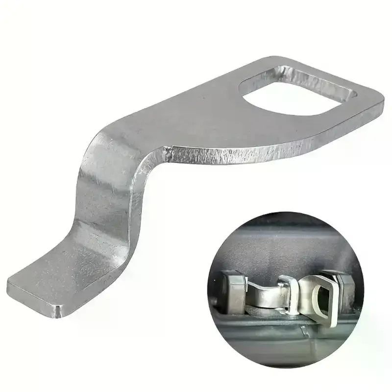 Extended Metal Tow Hook Bracket Tailgate Extension Hanging Hook Heavy Duty Part For Van Rear Door Camping Modification