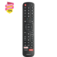 EN2BJ27H Remote Control Compatible With Hisense TV Replacement Controller With NETFLIX YouTube Buttons