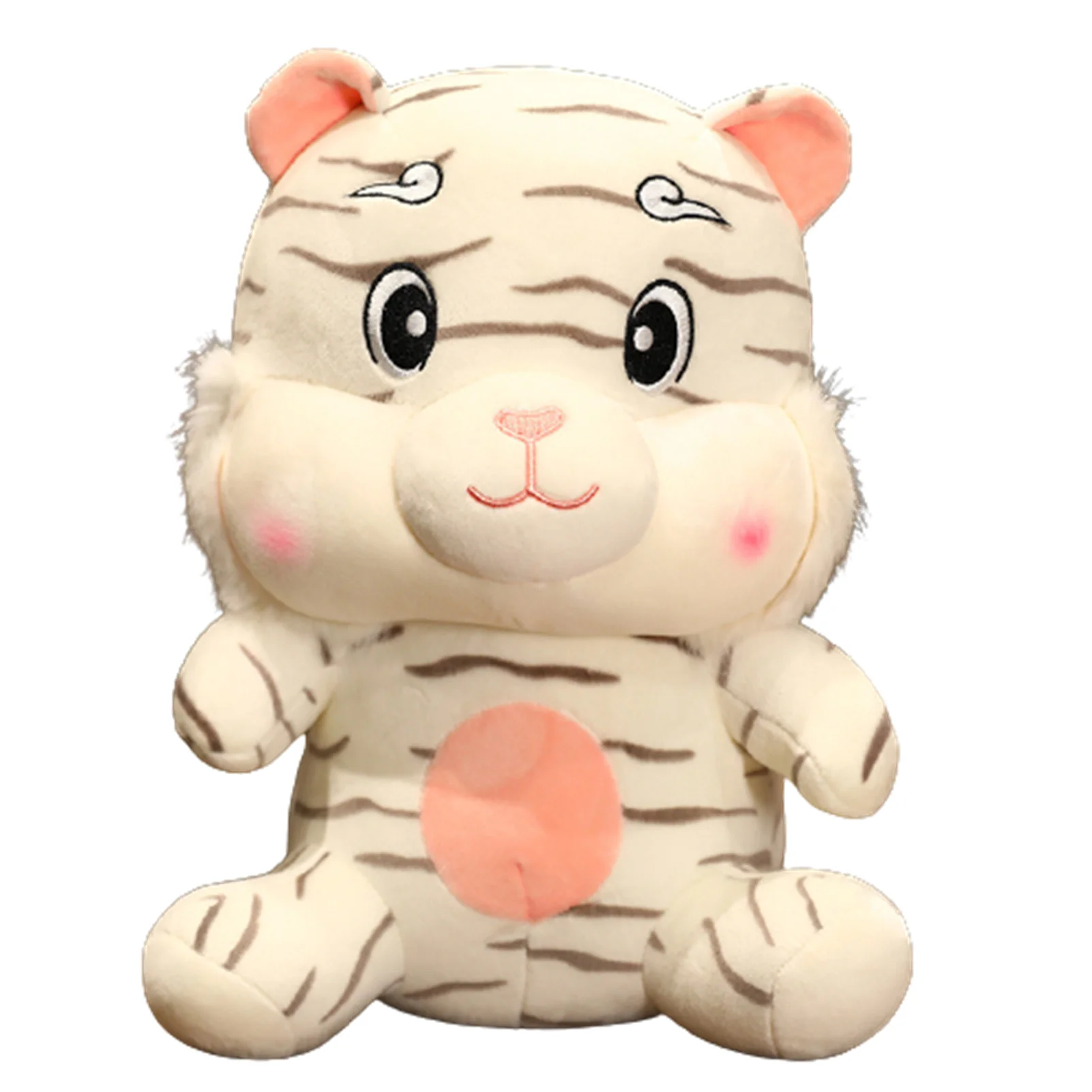 

Очаровательная мягкая игрушка в форме тигра, мягкая кукла, украшение для дома и офиса, 3D декоративная подушка, подарок на день рождения для детей