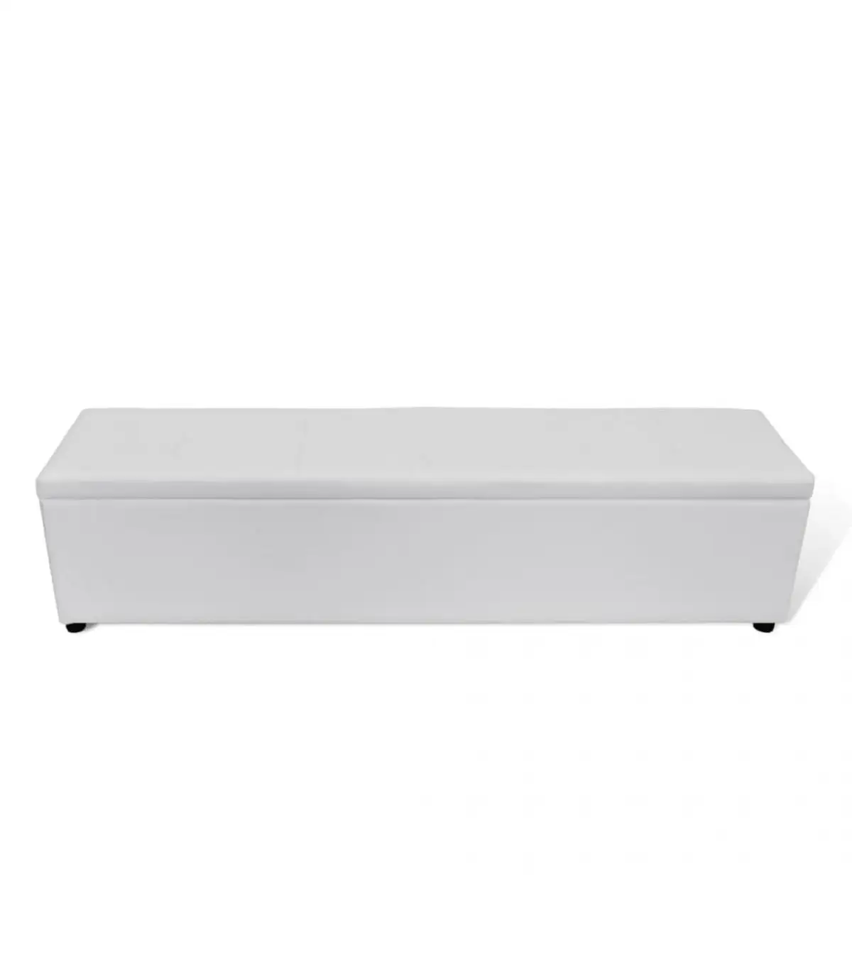 Benches for reception and storage white storage bank 168x44x44 cm