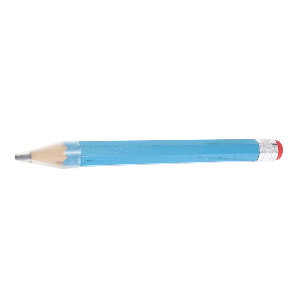 Wooden Jumbo Pencil Giant Large Pencil for Kindergarten Preschool Classroom Activities Tip Protective