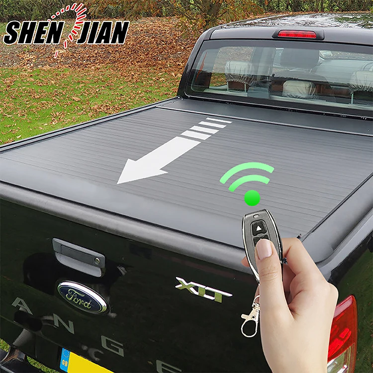 Factory Other Exterior Accessories Electric Roller Lid Pickup Tonneau Cover for Hilux Dmax Navara BT50 Triton L200 Ranger T6 T7