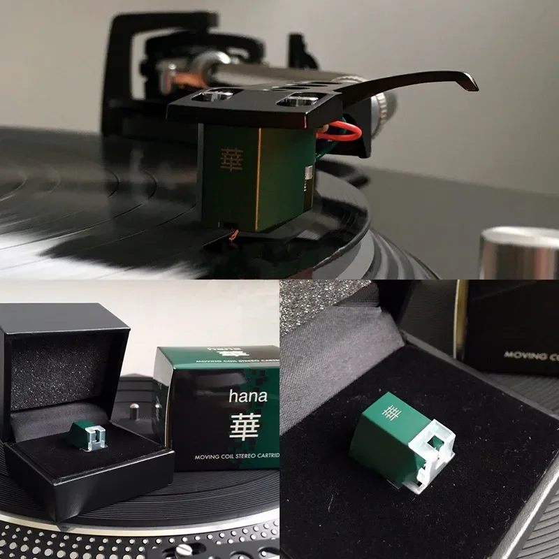 HN-05 HANA Handmade EL EH SL SH High Low Output HiFi Grade Black Glue MC Dynamic Phono Phono Phono Phono Phono Cartridge