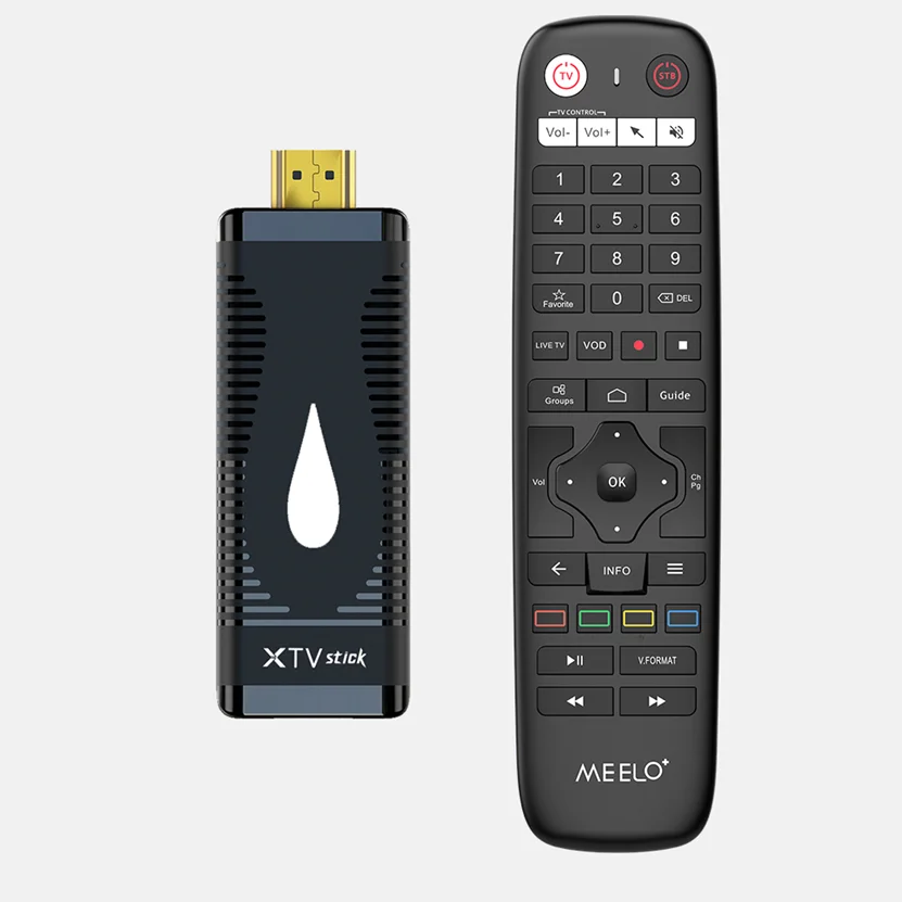 XTV Stick TV Box 2GB 16GB Android 10 OS 4k Meelo Plus XTV Box Media Player Stalker App for IPTV view 2