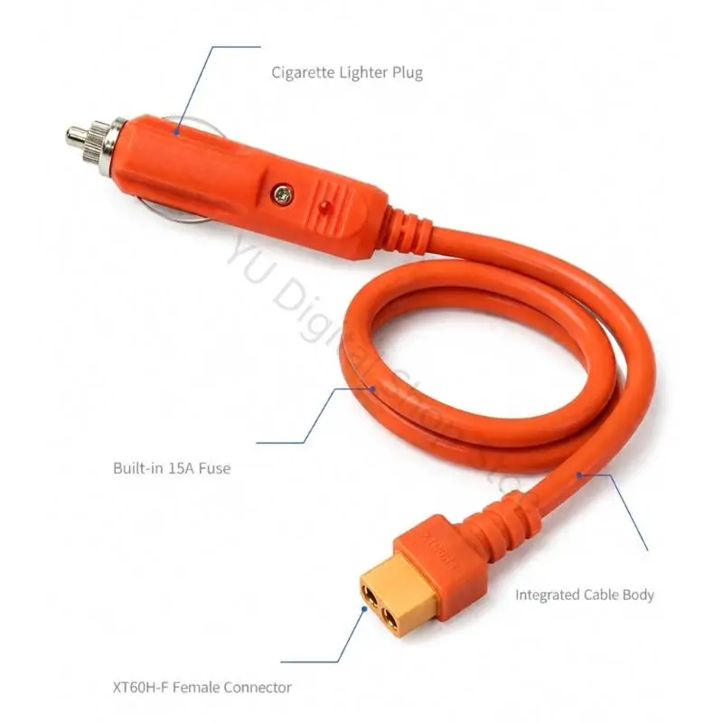 96BA Car and Truck XT60H Power Cable with Plug Connector Design