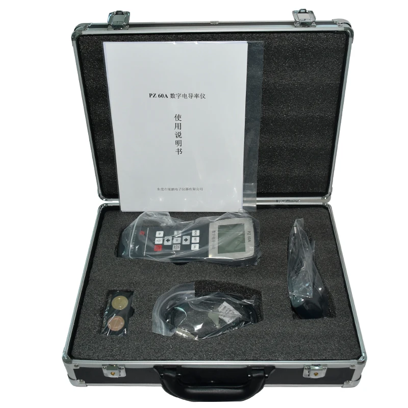 

Metal conductivity meter Zhanpeng digital eddy current conductivity meter PZ60A non-magnetic copper aluminum