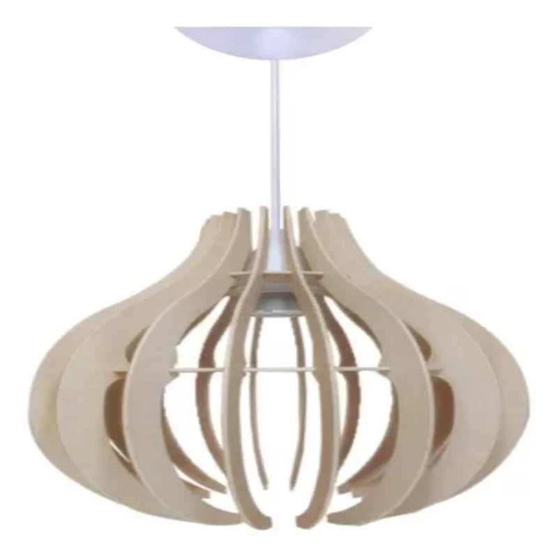 Chandelier Pendant Wood  Ana Maria 30cm Luminaires Ceiling Lamps