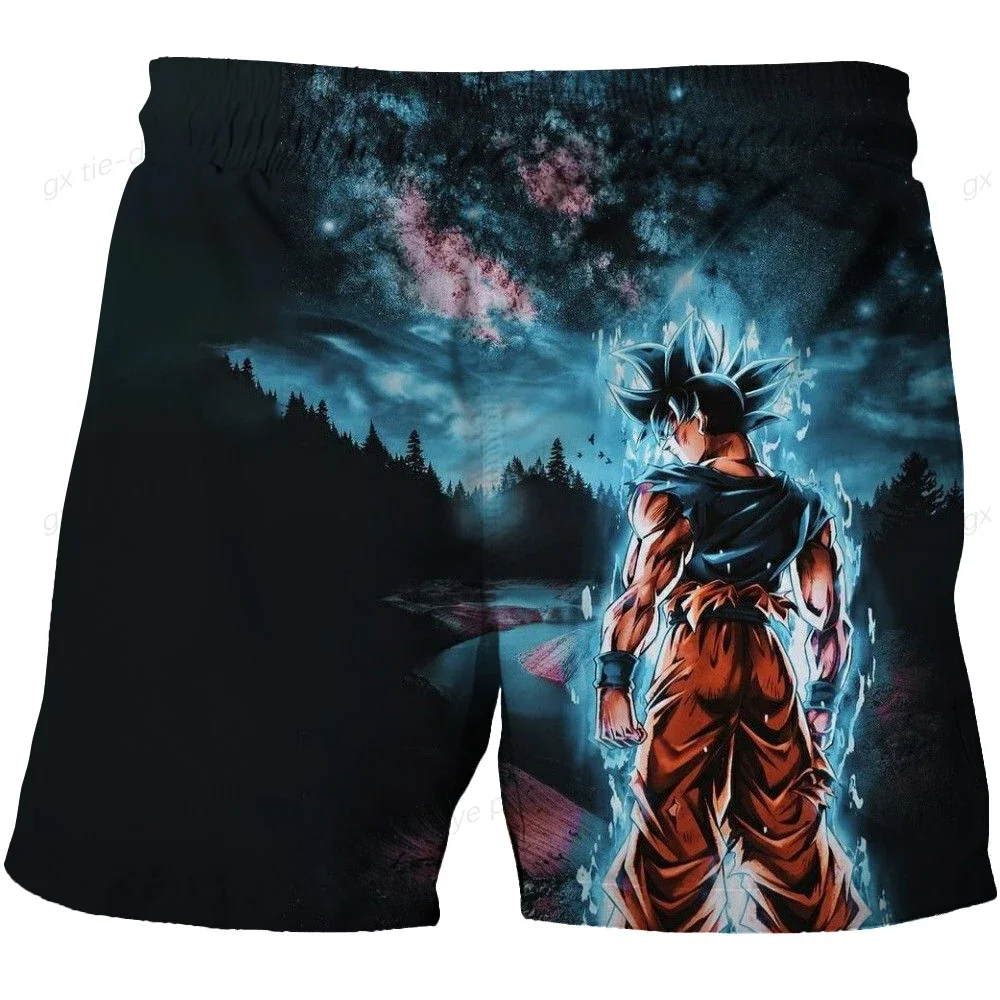 Shorts Boy Boy's Cartoon Shorts Y2k Dragon Ball Z Boys Clothes Vegeta Oversized Streetwear Shorts Trend High Quality Hot Sale