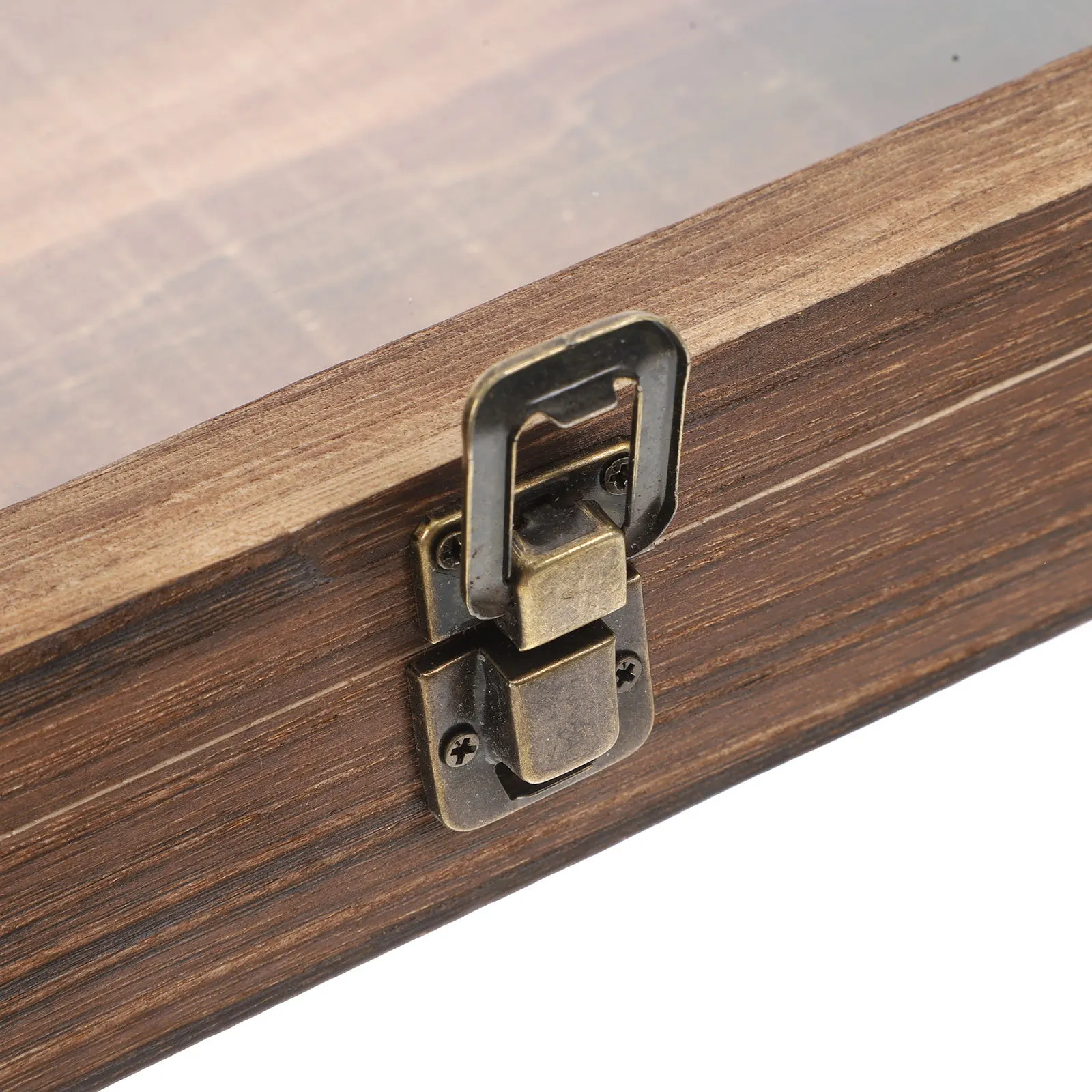 

Wooden Butterfly Specimen Box Flip Cover Dried Flower Display Case Eternal Flower Shadow Box Jewelry Storage Collection Decor