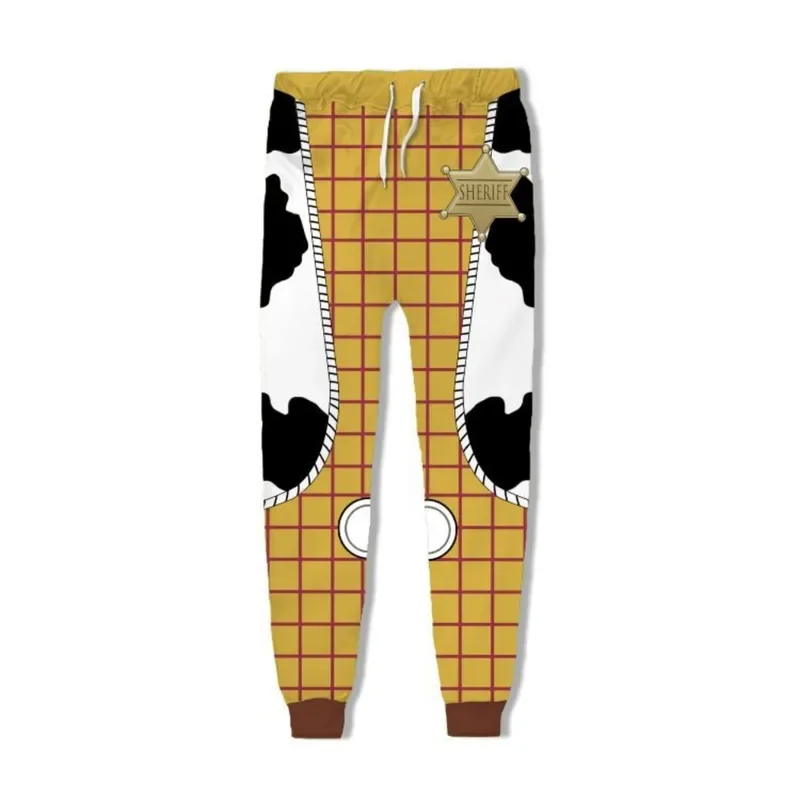 Giocattoli cinematografici Felpe con cappuccio Woodi Felpa con cappuccio per cartoni animati per adulti con cerniera Pantaloni da cappotto larghi da uomo Abito da donna Anime Festa di Halloween