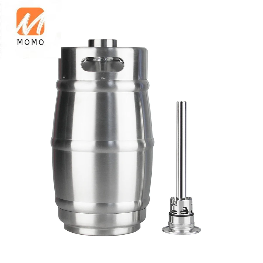 High Quality 5 Liter Steel Barrel For Beer Wine Rack Mini Beer Barrel