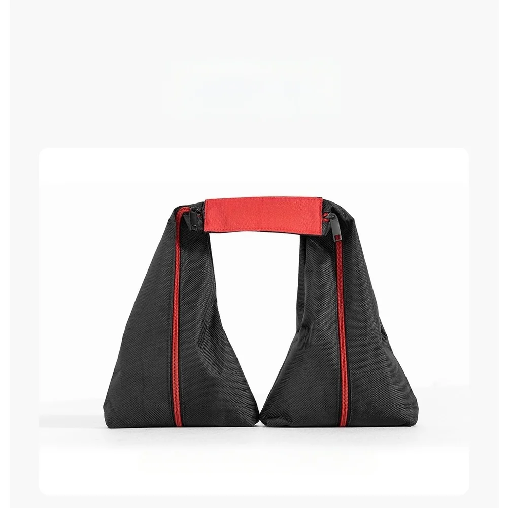 1Pcs Black Red Oxford Cloth Photography Sandbag 76x22cm Flexible Counterweight For Lighting Stand Tripod Studio Accessories
