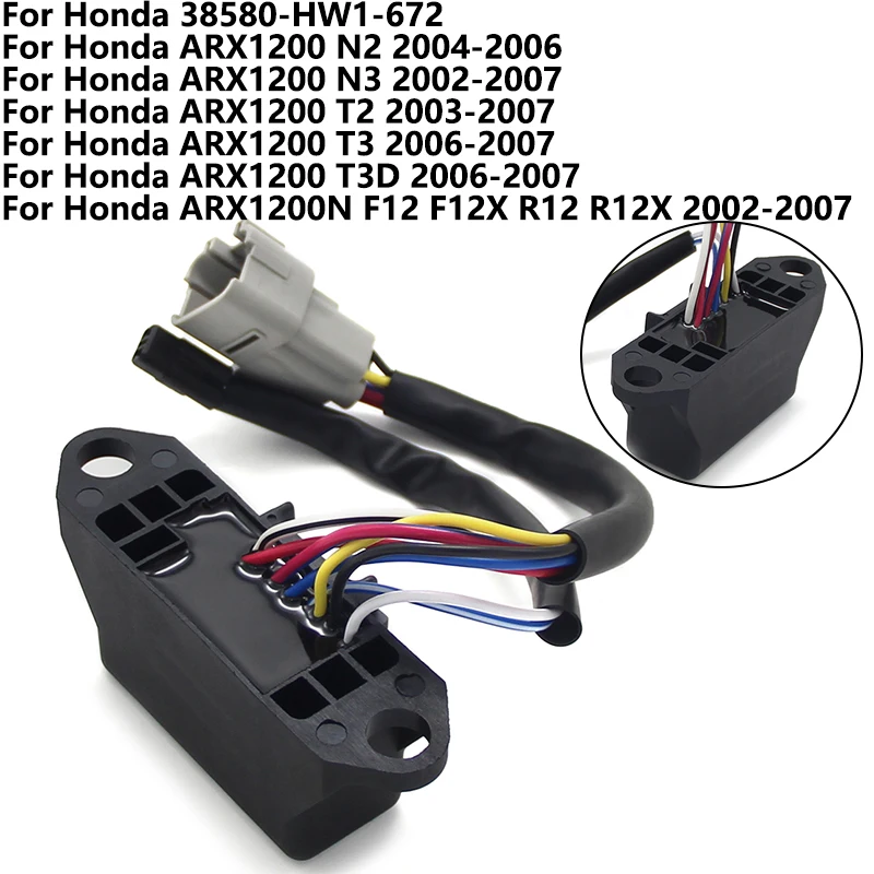 

For Honda ARX1200 N2 2004-2006 N3 T2 T3 T3D ARX1200N F12 F12X R12 R12X 38580-HW1-672 Motorcycle Relay Controller Turn Indicator