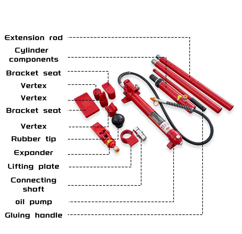 10T Hydraulic Porta Power Jack Automotive Jack for Car Body Lifting Jack