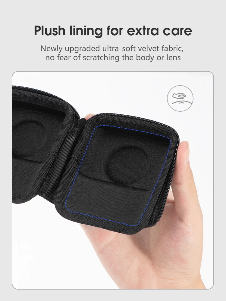 Aufbewahrungstasche für DJI OSMO 360 1 2 Ⅱ Tragetasche Tragbare Mini-Box Sportkamera Wasserdichte Schutztasche OSMO 360 Zubehör – Detail 7