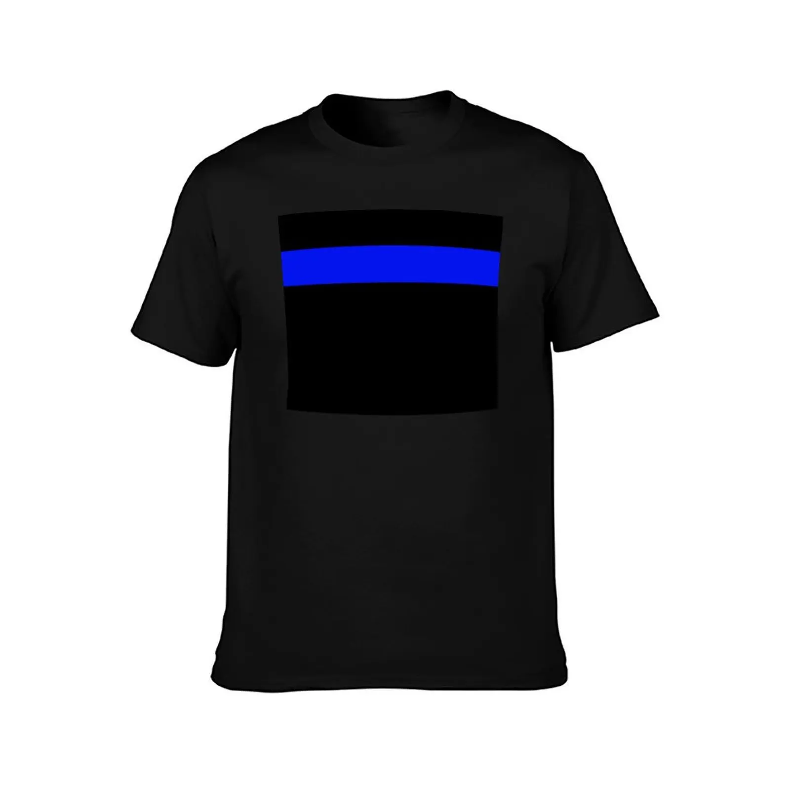 Police Thin Blue Line T-Shirt oversized t shirt anime figures kawaii clothes boys animal print T-shirt men