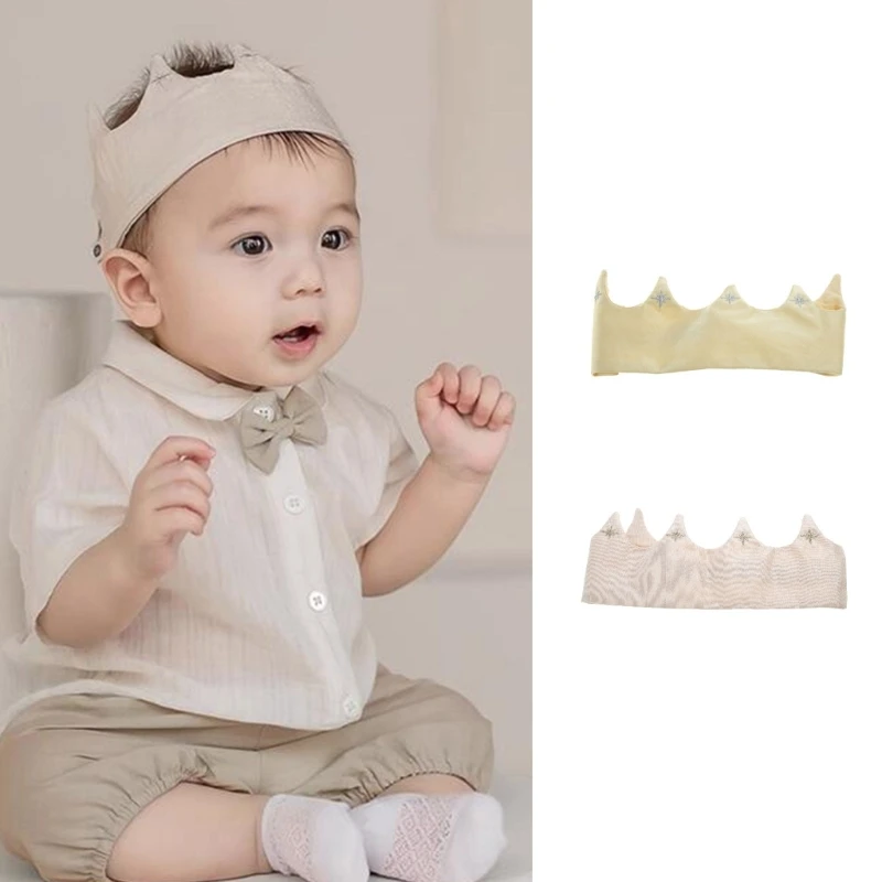 Baby Boys Girls Cloth Headband Hat Birthday Party Hat Hat Newbonr Photograph Props suitable for 0-12 Months