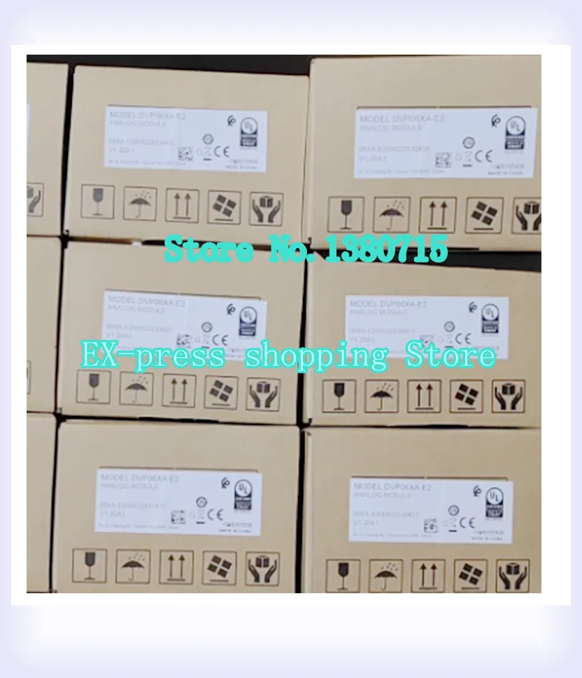 

New DVP06XA-E2 PLC Analog Module ES2 Series 24VDC 4AI 2AO