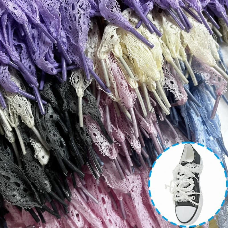 Lacets floraux ajourés en dentelle de Style Ballet, bricolage, ruban artisanal décoratif élégant pour femmes douces, accessoires de mode